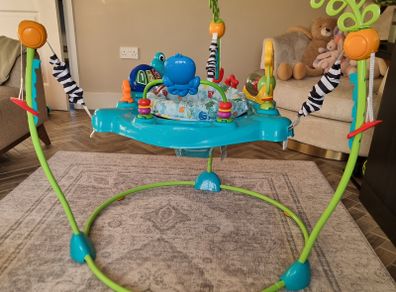 Baby Einstein Ocean Explorers Curiosity Cove 2-in-1 Activity Baby Jumper