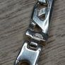 Men's Sterling Silver 925 Link Bracelet 19cm Boxed Image 2