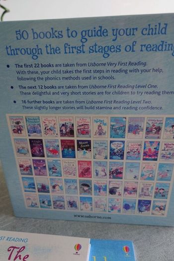 Usborne First Reading books set (50 books)