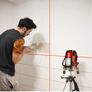 5 Line 6 Points Red Laser Level Self-leveling Higher Visibility Precise Horizontal&Vertical Adjustment Image 3