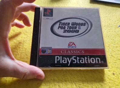 Tiger Woods Pga tour 2000 PlayStation1 Ps1 PlayStation2 Ps2 Games Original