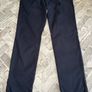 Massimo Dutti Finest Italian Fabric Mens Navy Slim Fit Trousers W36 L32 Image 3