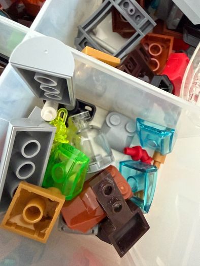 lego parts airplane engine light bricks etc