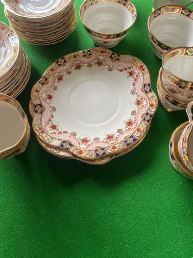Royal Tara Fine Bone China 42 piece Tea Set -