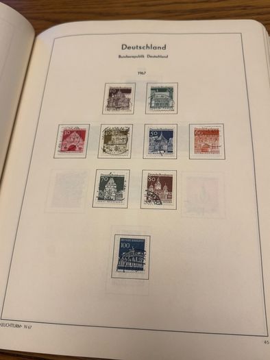 Stamp album GERMANY