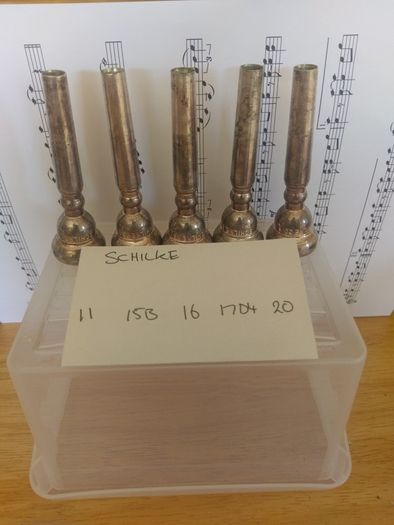 trumpet mouthpieces. Marcinkiewicz signature models.