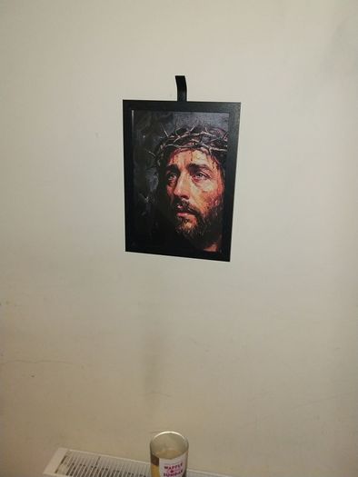 "Jesus Sacrifice For US All" A4 Framed