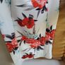 Quiz Floral Bodycon Occasion Dress White Multi Image 4