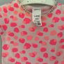 Bonds baby pink spotted all in one Size 0-3 mths EUC Image 2