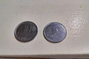 Brazil 5 Centavos + 10 Centavos Coins