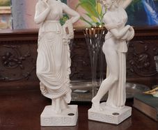 Pair of Italian Classical Female Figures