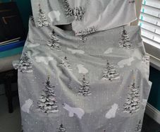 RESERVED - Nicole Day Christmas double duvet set & fitted sheet