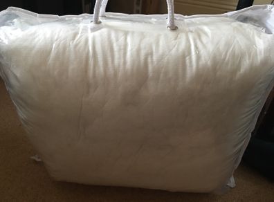 pregnancy pillow with its cover