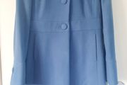 J.Crew fitted blue coat, size Small