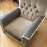 Vintage sofa and two Armchairs Image 2