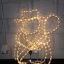 Large LED Santa rope light Image 2
