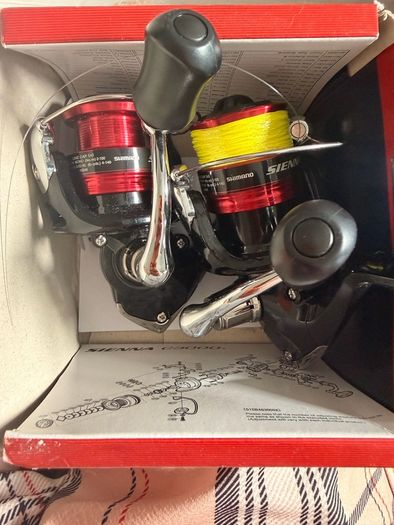 Shimano Sienna 1000 Spinning Fishing Reel x 2