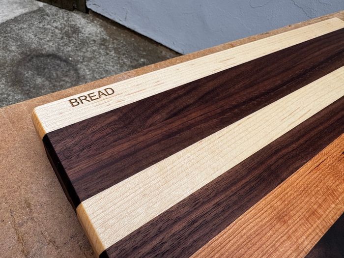 Handmade Solid Wood Chopping Boards - Walnut, Maple & Cherry