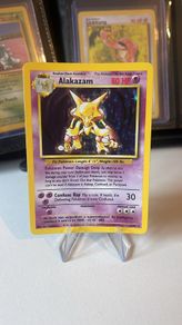 Alkazam Base Set Pokemon Card