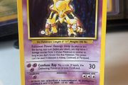Alkazam Base Set Pokemon Card