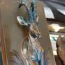 Rare Vintage Rhobard Rhonya Rhodesia Teak and Copper Sable Antelope Mounted Plaque Image 4