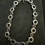 925 Sterling Silver Heavyweight Open Circle Necklace Image 2