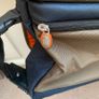 Eddie Bauer Computer Shoulder Bag Two-Tone Green Navy Tech Commuter Case Image 4