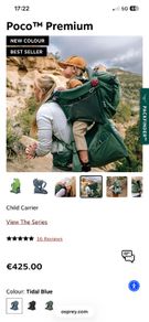 Hiking baby carrier Poco premium