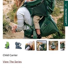 Hiking baby carrier Poco premium
