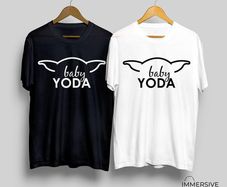 Baby yoda t-shirt star wars t shirt the mandalorian t-shirt