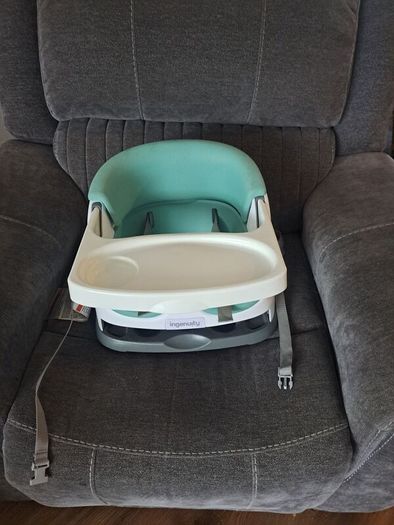 Ingenuity Baby Base 2-in-1 booster seat with tray