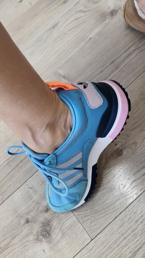 ADIDAS Women's  ZX700 blue mix trainers Sz 8 UK - RRP 149