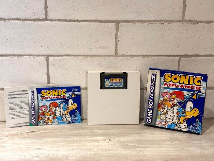 Sonic Advance for Game Boy Advance Boxed