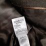 Marks & Spencer Dark Olive Green Textured Button Up Wool Peacoat Short Coat 18UK/46EU Image 3