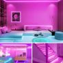 30m Led Strip Lights RGB Music Sync Color Changing, Led Lights with Smart App Control Remote, Lights for Bedroom Lighting Flexible Home Decoration Image 3