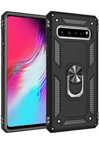 Armour Case Stand For Samsung Galaxy S10 PLUS Black Hybrid Back Cover Shockproof
