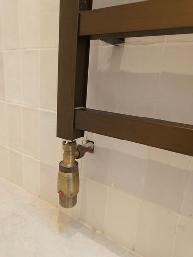 Bathroom Towel Warmer Radiator, Bronze
