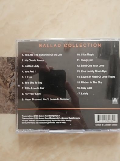Stevie Wonder CD - Ballad Collection