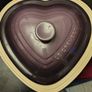 Large heart shaped Le crueset casserole dish Image 2