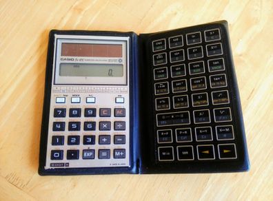 Solar powered scientific calculator