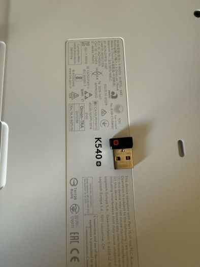 Logitech wireless keyboard and mouse