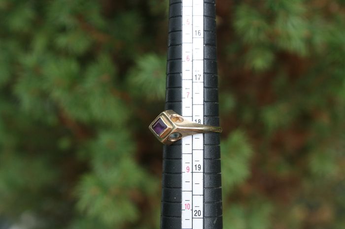 Vintage 375 Gold Ring  9 Carat Yellow Gold Ring 2,8g