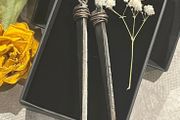 Scavenged Iron Coffin Nail Wasteland Dystopian Brutalist Industrial Dark Aesthetic 1700s Ear Hangers Witch Nail Crust Punk Pagan