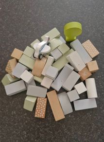 Wooden bricks