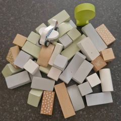 Wooden bricks