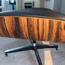 Eames Style Chair and Foot Rest Image 4