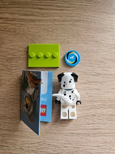 lego dalmatian costume fan, collectible series 28