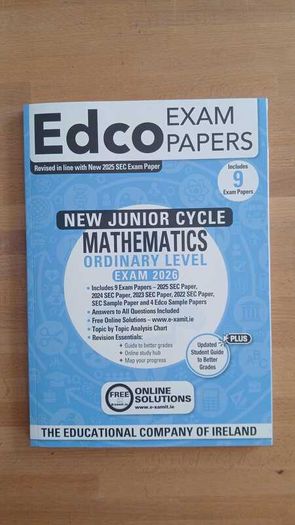 Maths Ordinary Level Junior Certificate Exam Papers 2026