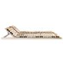 Slatted Bed Base with 28 Slats 7 Zones 140x200 cm Image 3