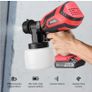 BRAND NEW 350W 20V Electric Paint Spray Gun With Three Nozzles 1000ml Large Capacity Paint Sprayer For Home Painting Sprayer Gun Airbrush Image 2